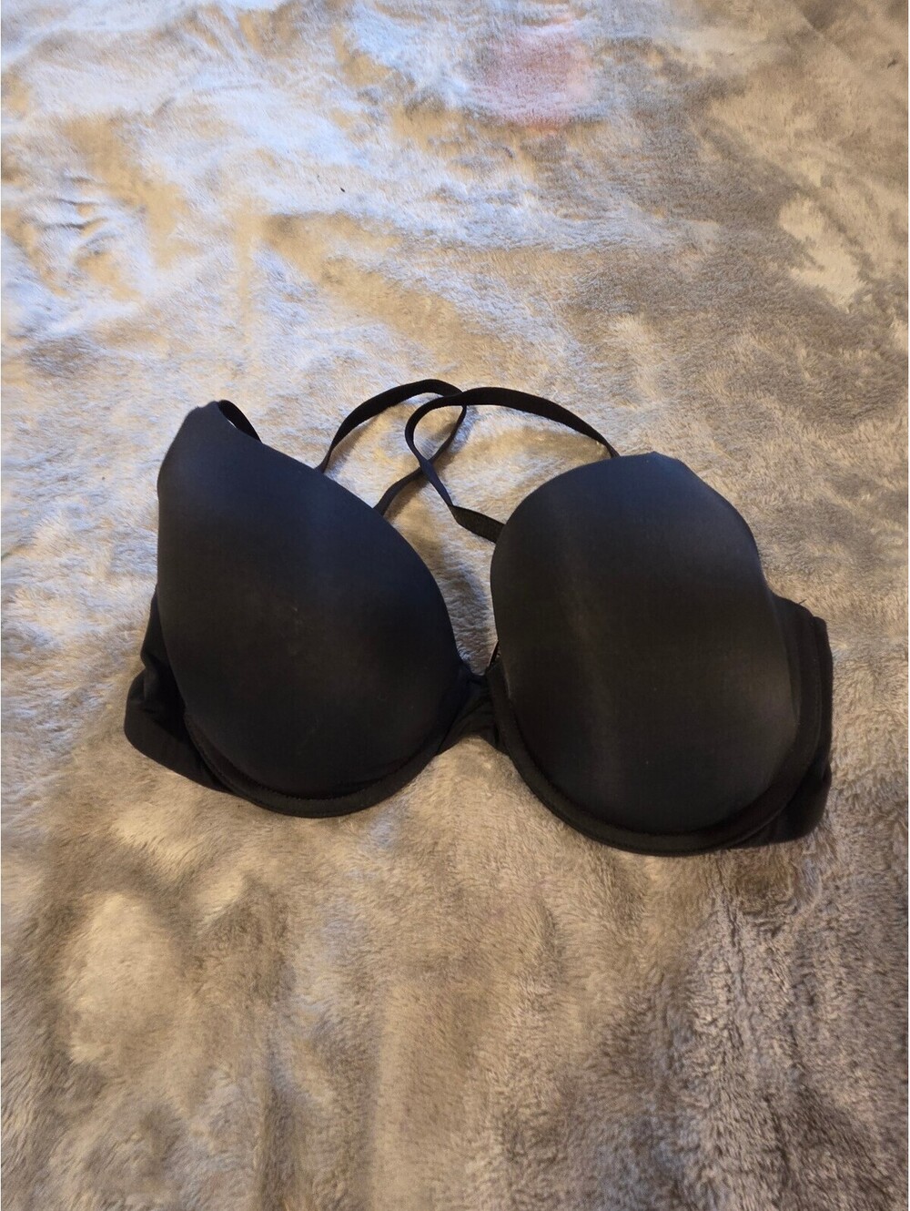 Victoria's Secret Black Semi-Coverage Bra 36D